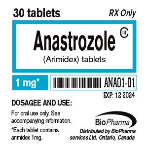 Arimidex 1mg 30 Tablets