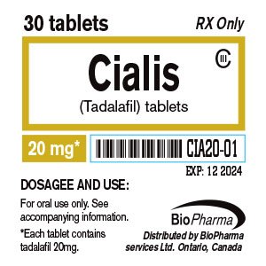 Cialis 20mg  30CT